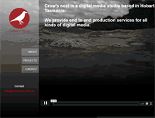 Tablet Screenshot of crowsnestmedia.com
